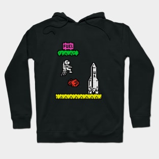 8 bit JetPac Hoodie